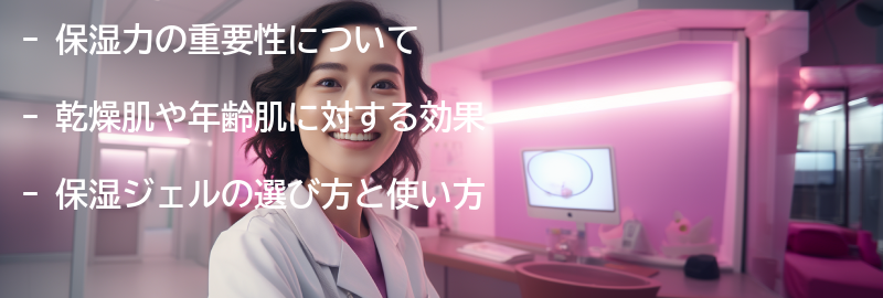 なぜ保湿力が重要なのか？の要点まとめ