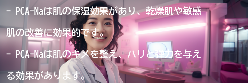 PCA-Naの主な効果とメリットの要点まとめ