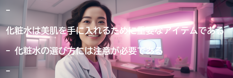 美肌を手に入れるためには、化粧水の選び方が重要！の要点まとめ