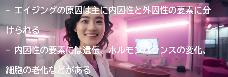 エイジングの原因とは？の要点まとめ