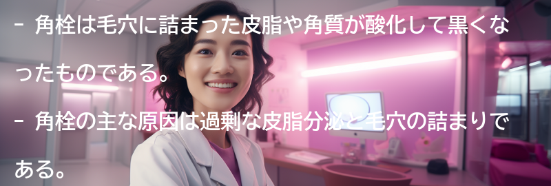 角栓とは何か？の要点まとめ