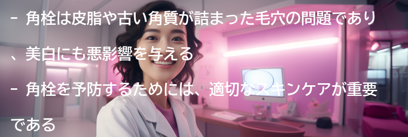 角栓を予防するためのスキンケア方法の要点まとめ