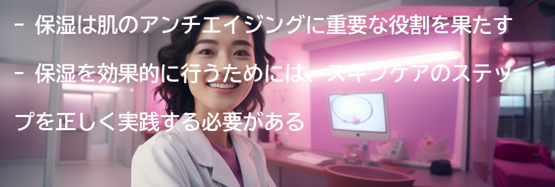 保湿を効果的に行うためのスキンケアのステップの要点まとめ