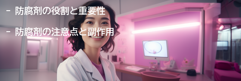 防腐剤の注意点と副作用の要点まとめ