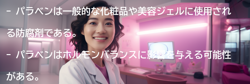 パラベンの影響とは？の要点まとめ