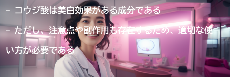 コウジ酸の注意点と副作用についての要点まとめ