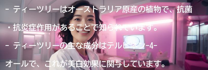 ティーツリーとは何か？の要点まとめ