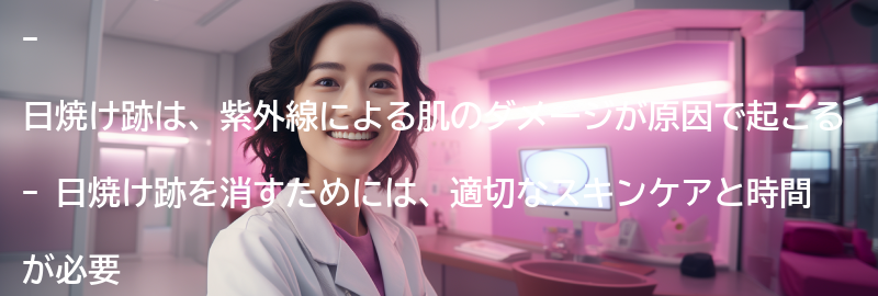 日焼け跡とは何か？の要点まとめ