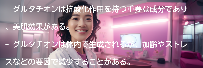 グルタチオンとは何か？の要点まとめ