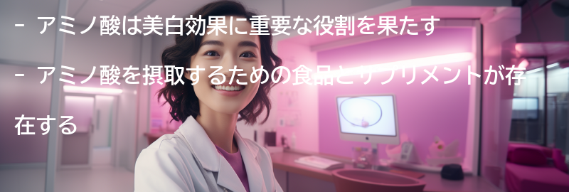 アミノ酸を摂取するための食品とサプリメントの要点まとめ