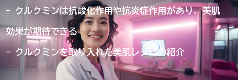 クルクミンを取り入れた美肌レシピの紹介の要点まとめ