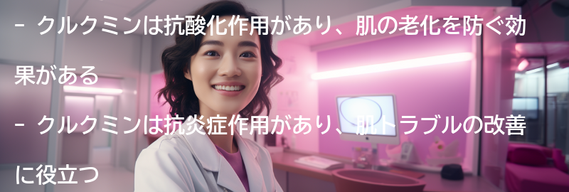 クルクミンを使った美肌ケアのポイントの要点まとめ