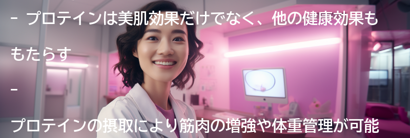 プロテインを摂取することで得られる他の健康効果の要点まとめ