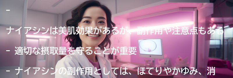ナイアシンの副作用と注意点の要点まとめ