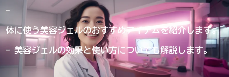 体に使う美容ジェルのおすすめアイテム紹介の要点まとめ