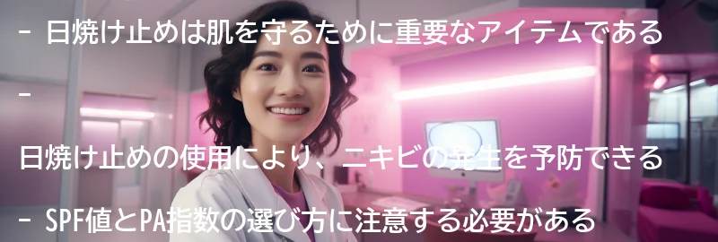 日焼け止めの重要性とはの要点まとめ 日焼け止めでニキ